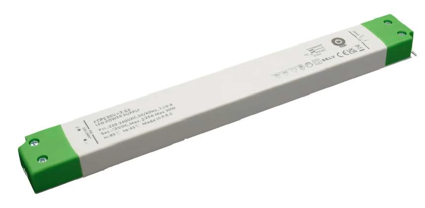Napájací zdroj POS FTPC30V12-S2, ovládač POS LED 12V/2,5A CV, tenké plastové puzdro