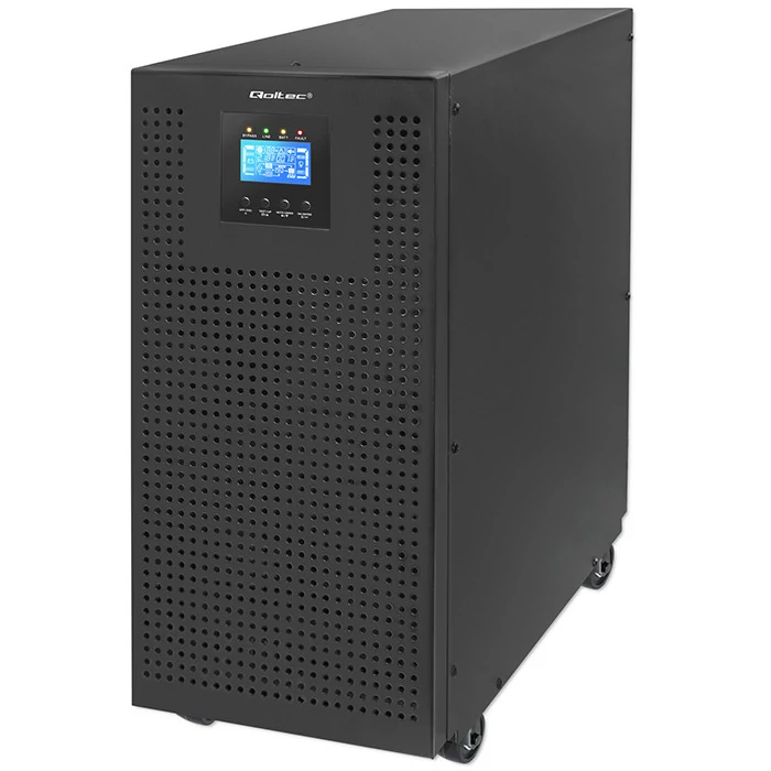 Qoltec 3-fázový UPS | 20 kVA | 20 kW | LCD | EPO | USB | Účiník 1,0