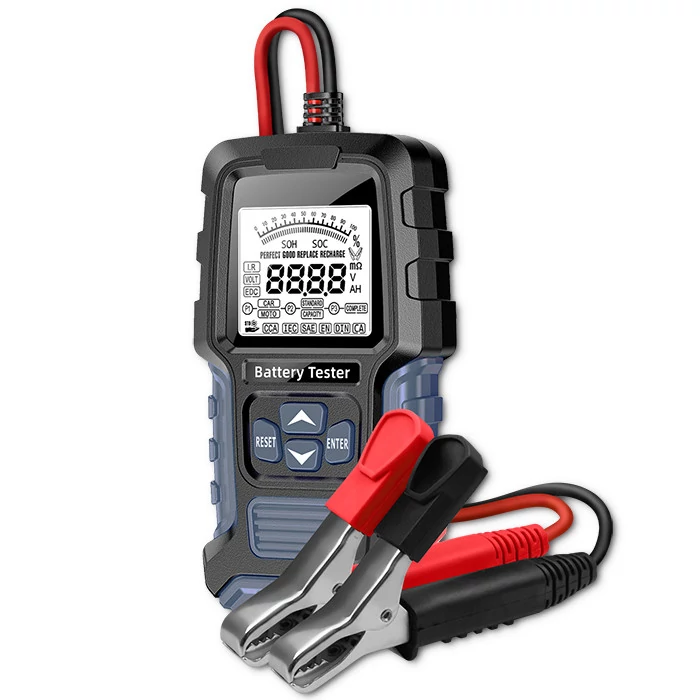 Qoltec tester batérií 12V/24V 3Ah-400Ah