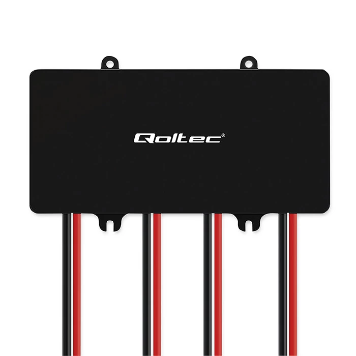Qoltec Vyrovnávač napätia pre 48V batérie 4 x 12V | 10A | LiFePO4 AGM GEL