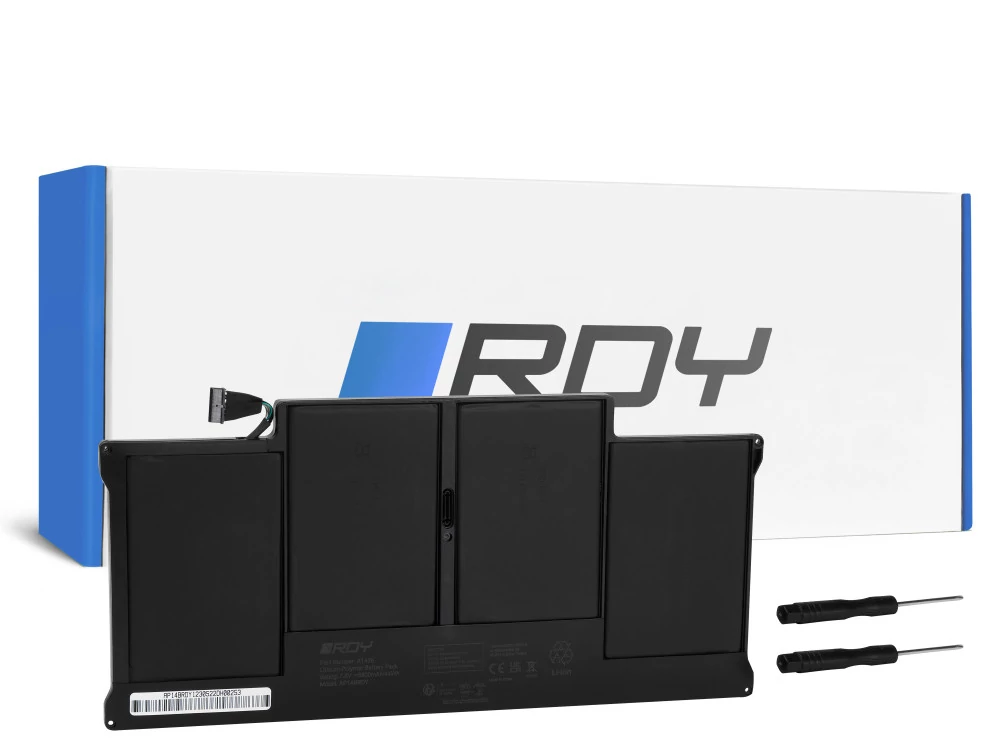 Batéria RDY A1377 A1405 A1496 pre Apple MacBook Air 13 A1369 A1466 (2010, 2011, 2012, 2013, 2014, 2015)
