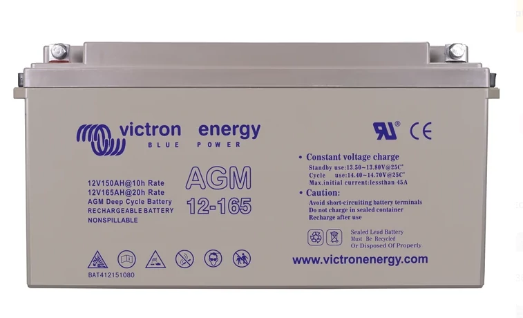 Victron Energy 12V/165Ah AGM Deep Cycle ciklikus / szolár akkumulátor