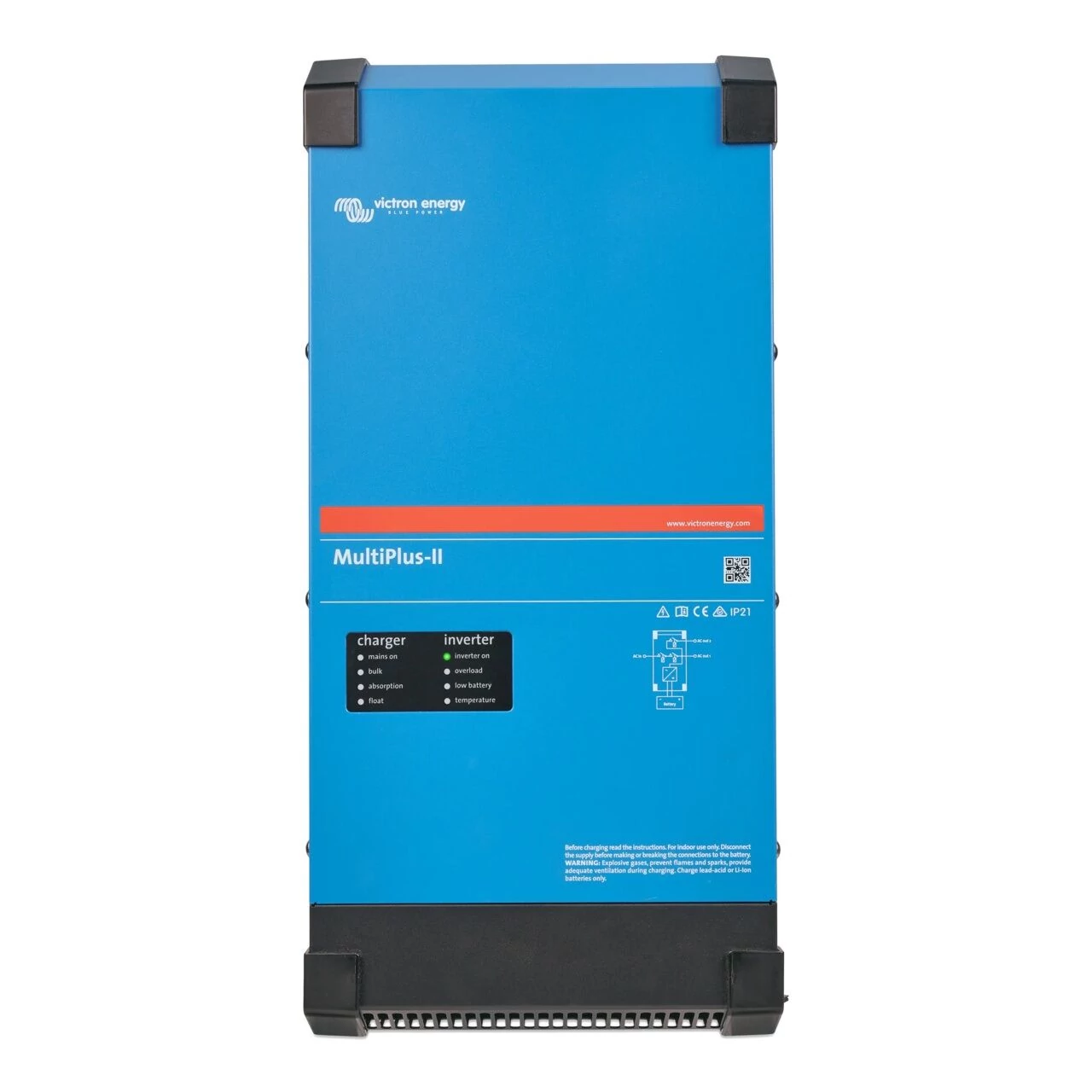 Victron Energy MultiPlus-II 48/6k5/100-50 230V inverter beépített akkumulátortöltővel