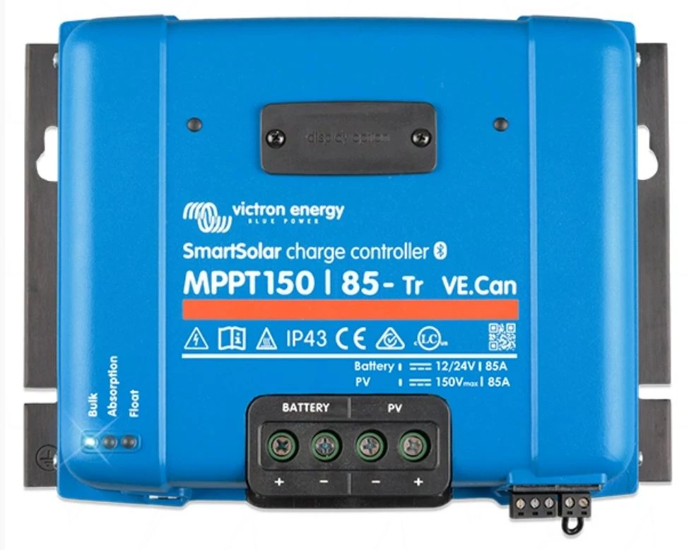 Victron Energy SmartSolar MPPT 150/85-Tr VE.Can 12V / 24V 85A napelemes töltésvezérlő