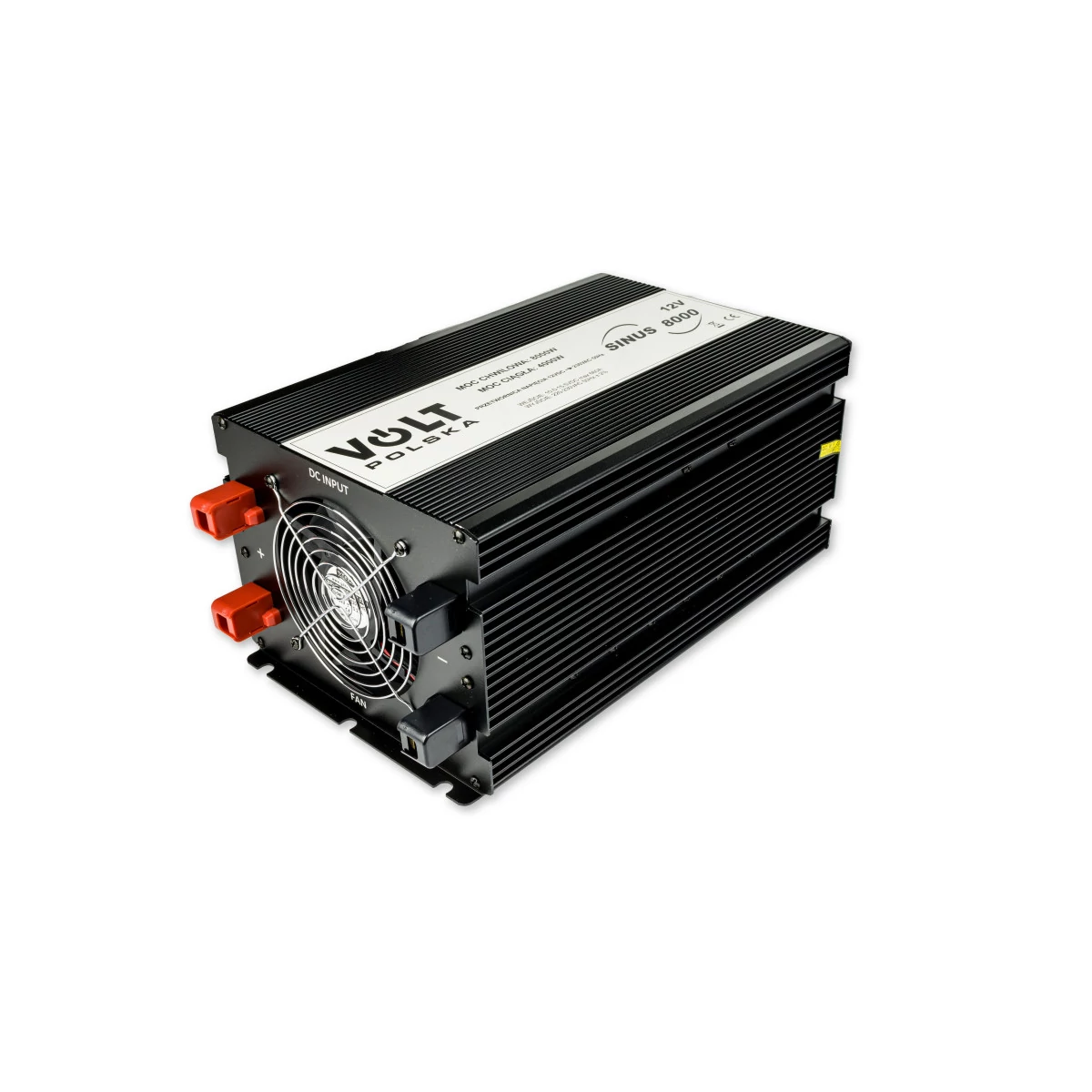 Volt Polska SINUS 8000 Automenič 12V na 230V menič napätia (zvýšenie napätia) (4000/8000W) Čistá sínusová vlna