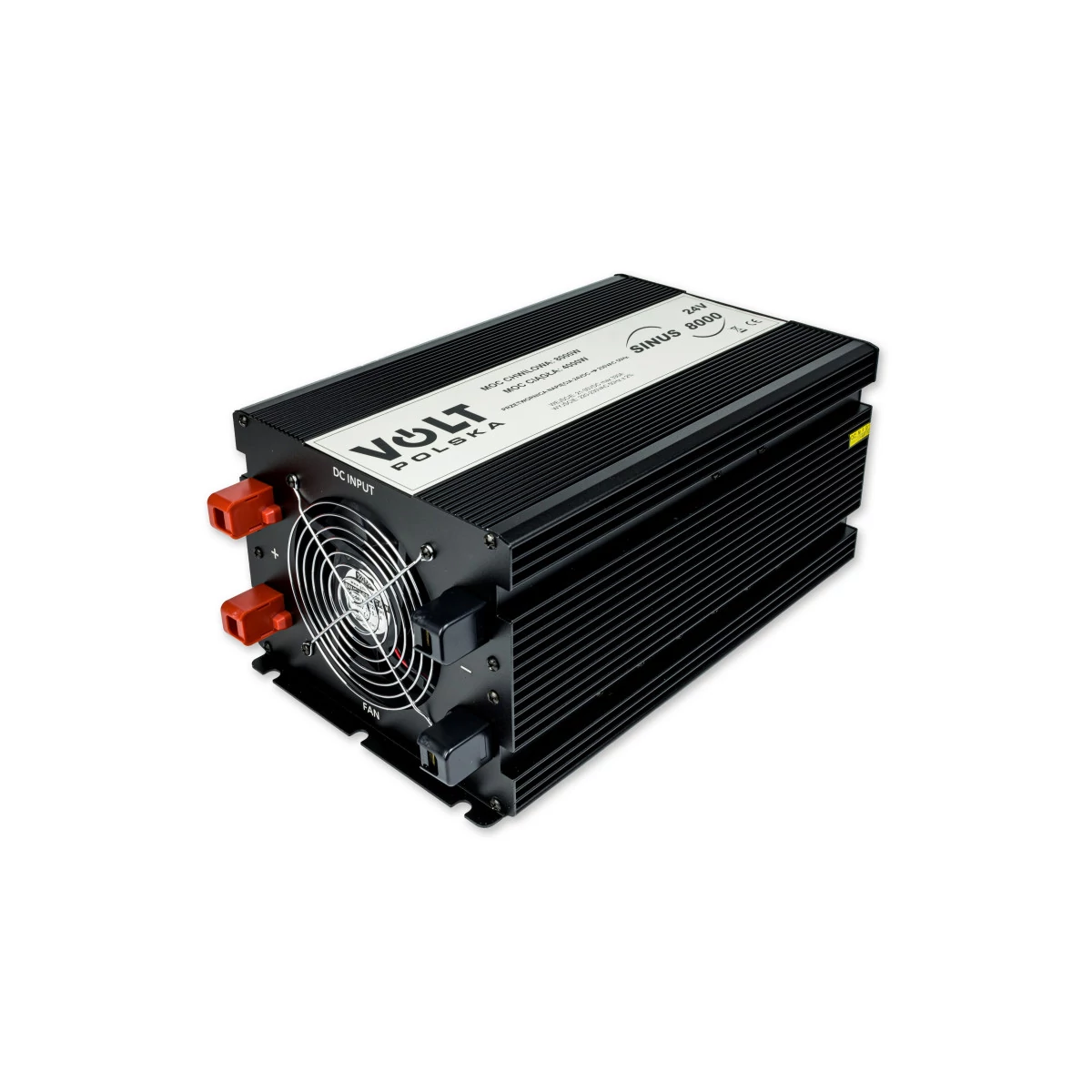Volt Polska SINUS 8000 Automenič 24V na 230V menič napätia (zvýšenie napätia) (4000/8000W) Čistá sínusová vlna