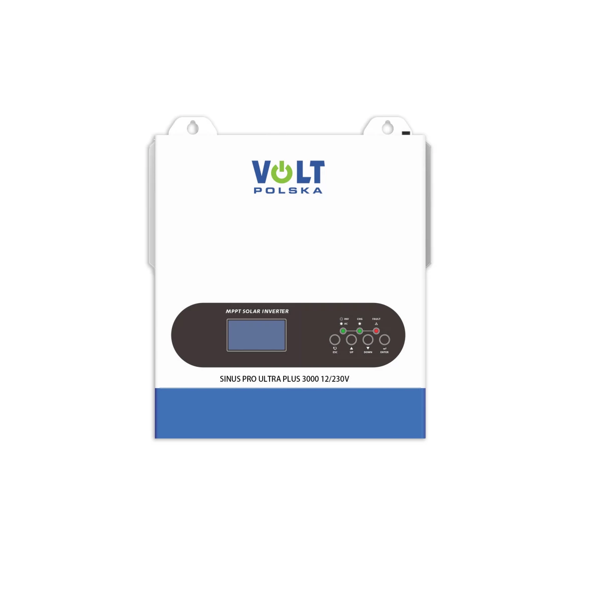 Volt Polska SINUS PRO ULTRA PLUS 3000 Solar inverter 12/230V (1500/3000W) + 100A MPPT (30-500V) Pure Sinwave