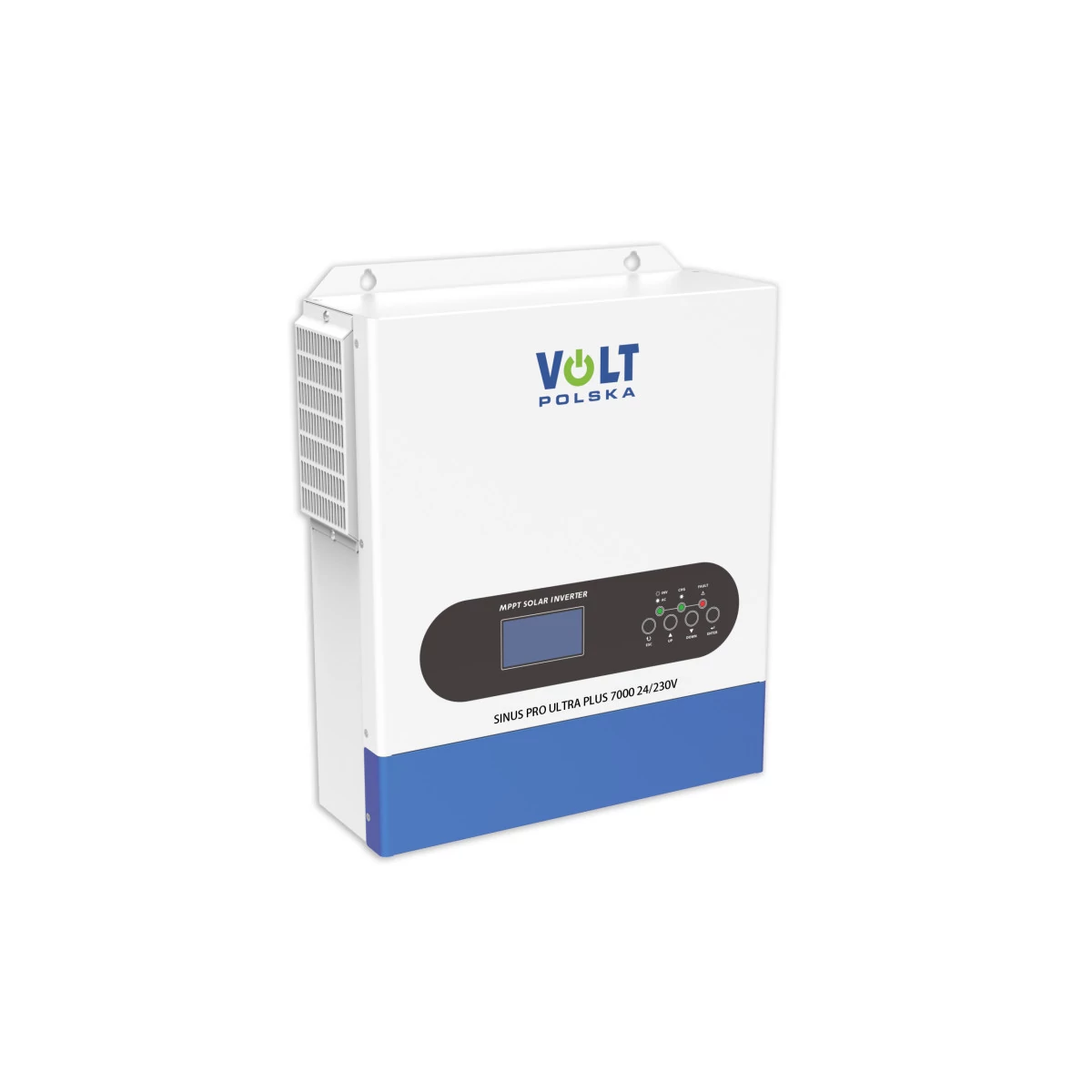 Volt Polska SINUS PRO ULTRA PLUS 7000 Solárny invertor 24/230V (3500/7000W) Wi-Fi + 100A MPPT (60-500V) Čistá sínusová vlna