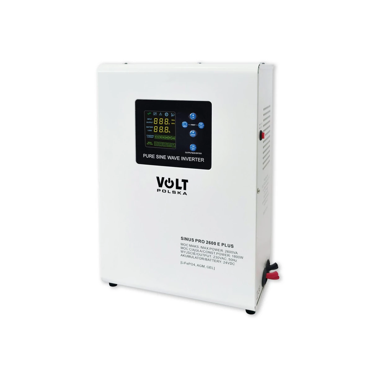 Volt Polska SINUS PRO 2600 E PLUS 24/230V UPS (1800W / 2600VA)