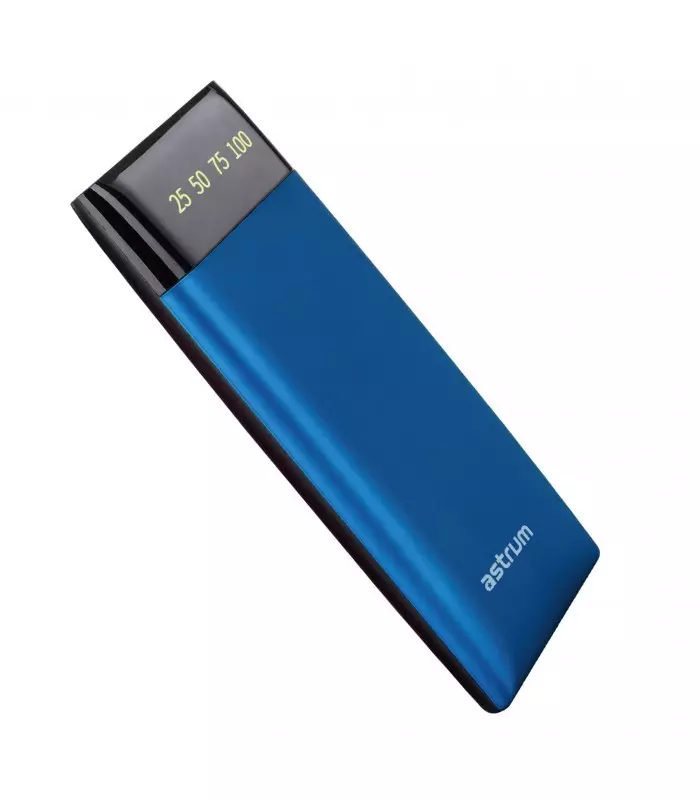 Astrum PB540 Power Bank 6000MAH with LED display in blue