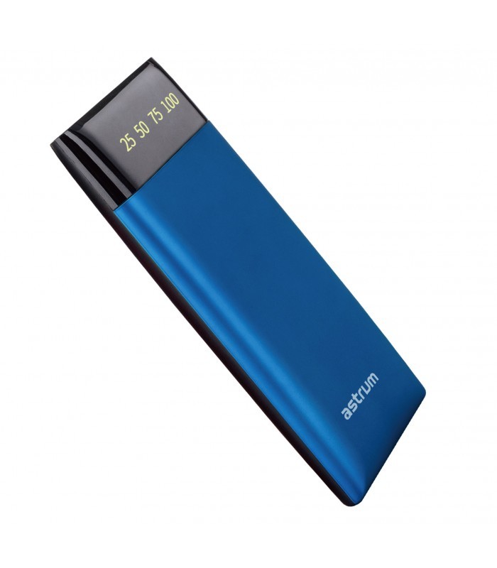Astrum PB540 Power Bank 6000MAH with LED display in blue