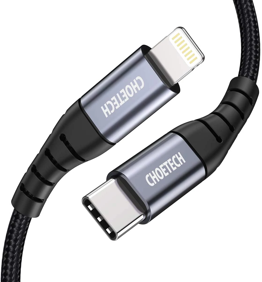 Choetech IP 0039 USB C to Lightning iPhone iPad Data and Charging Cable 1.2m