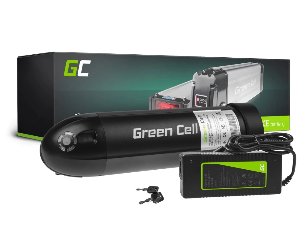 Green Cell Elektrická batéria 24V 12Ah 288Wh fľaša E-Bike Pedelec