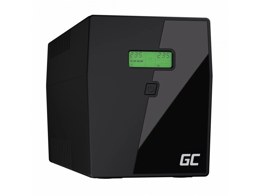 Green Cell UPS Szünetmentes tápegység Microsine 2000VA 1400W LCD kijelző