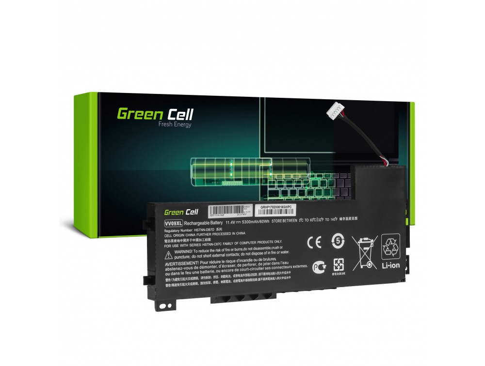 Green Cell Pro Laptop akkumulátor VV09XL HP ZBook 15 G3 G4