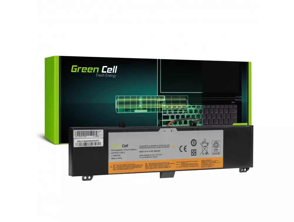 Green Cell Laptop akkumulátor L13M4P02 L13L4P02 L13N4P02 Lenovo Y50 Y50-70 Y70 Y70-70