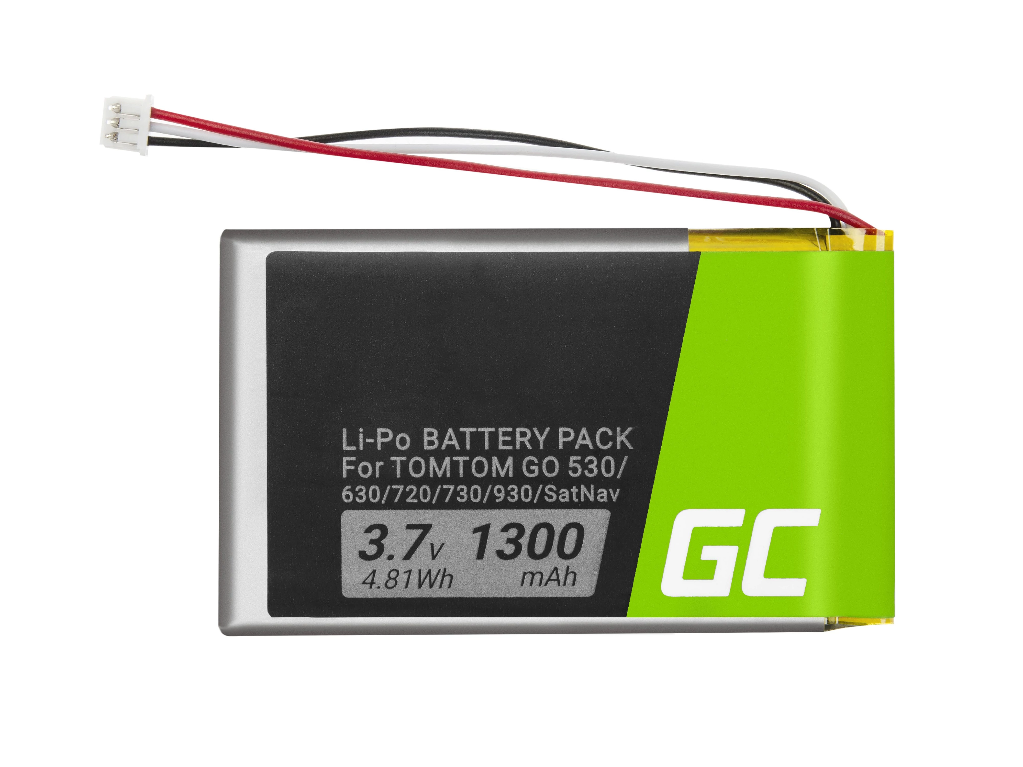 Green Cell GPS batéria VF8 AHL03714000 GPS TomTom Go 530 630 720 730 930 X40 X50