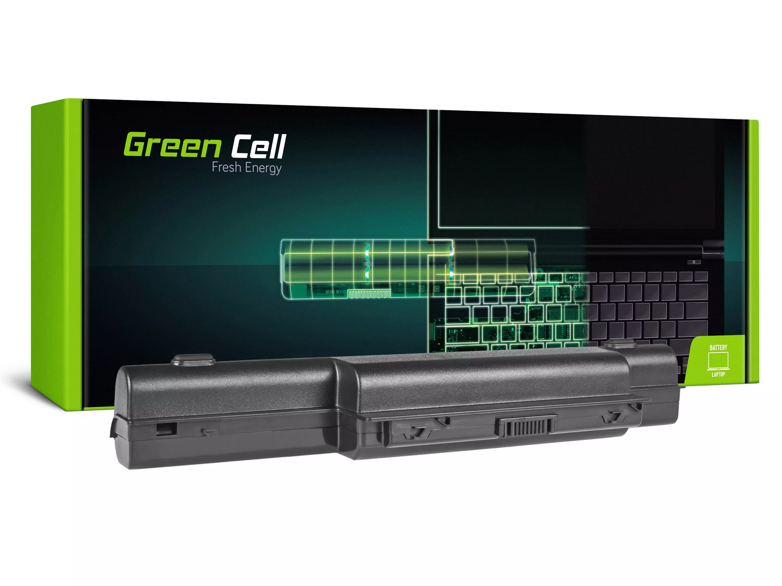 Green Cell Battery for Acer Aspire 5740G 5741G 5742G 5749Z 5750G 5755G / 11,1V 8800mAh