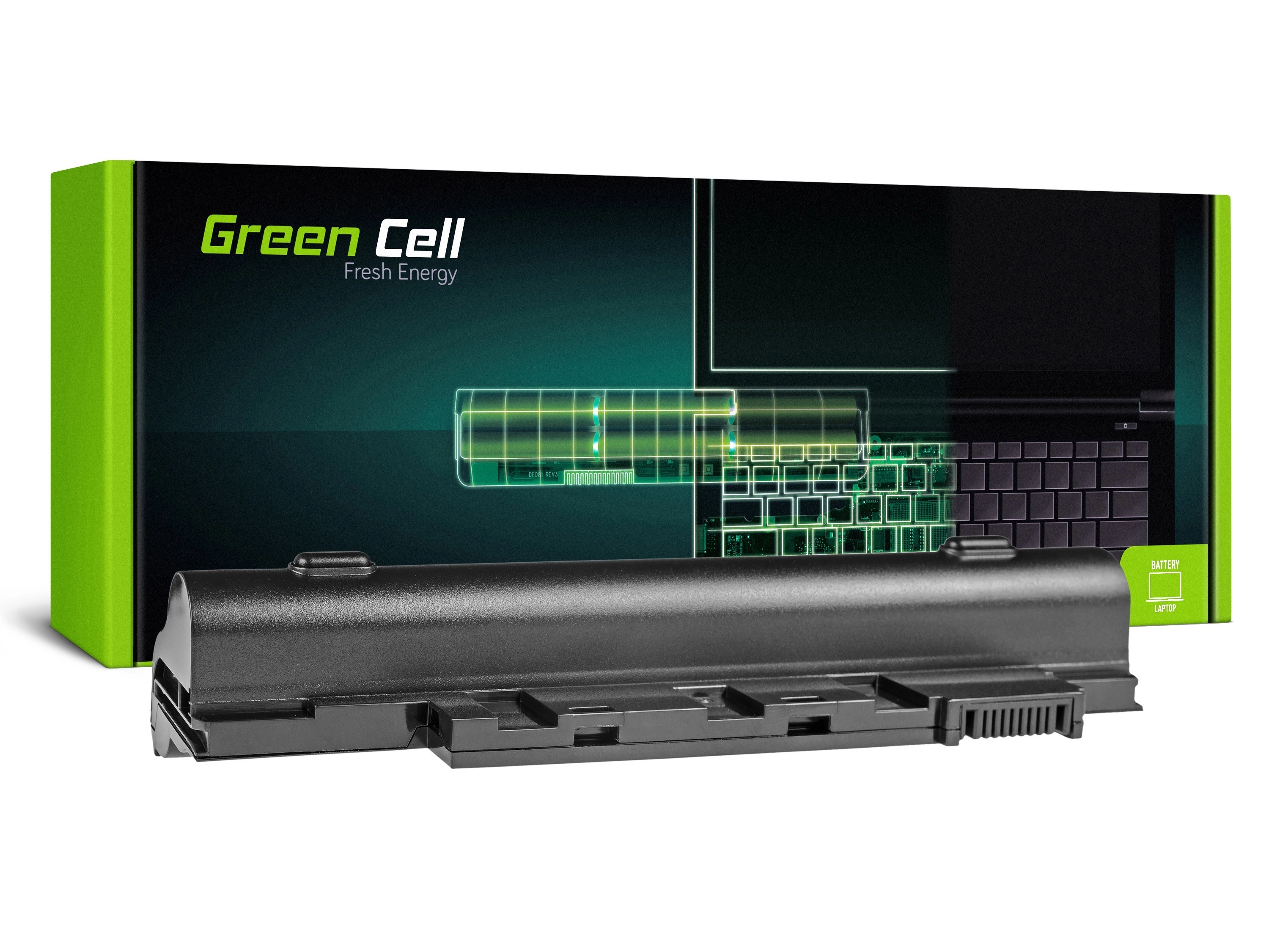Green Cell Battery for Acer Aspire D255 D257 D260 D270 722 / 11,1V 4400mAh