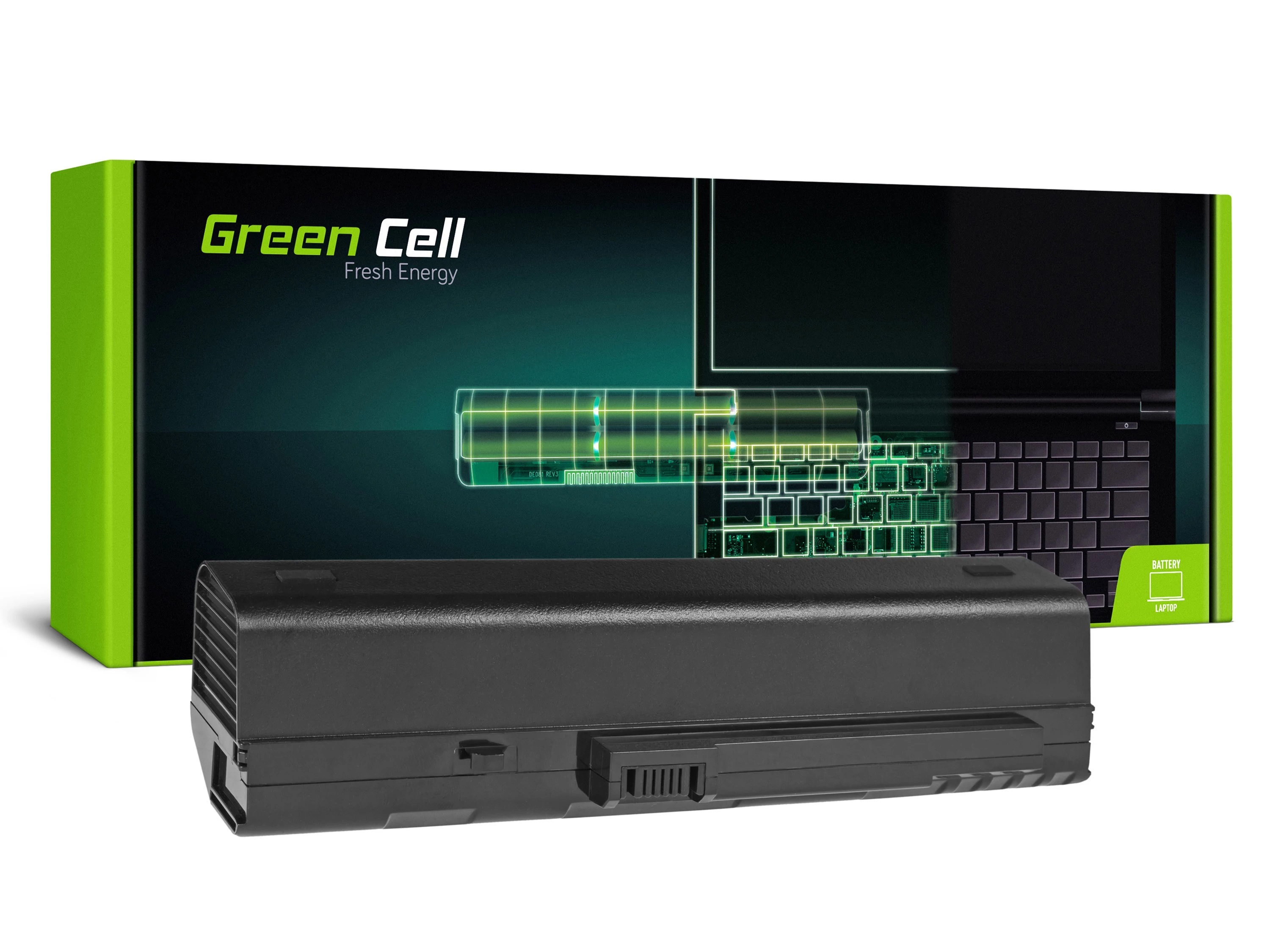 Green Cell Laptop akkumulátor Acer Aspire One A110 A150 D150 D250 ZG5 8800mAh