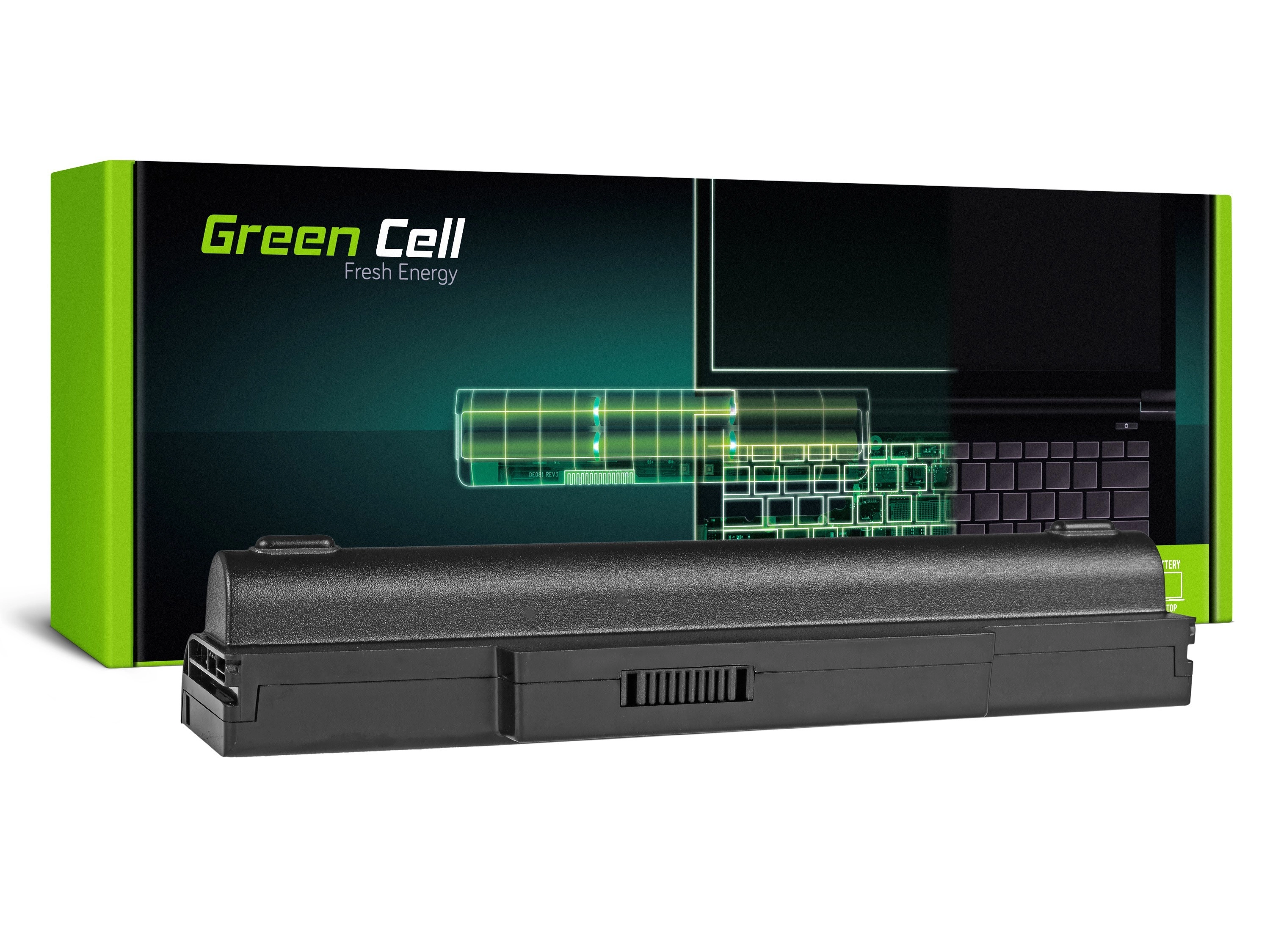 Green Cell Laptop akkumulátor Asus N71 K72 K72J K72F K73SV N71 N73 N73S N73SV X73S
