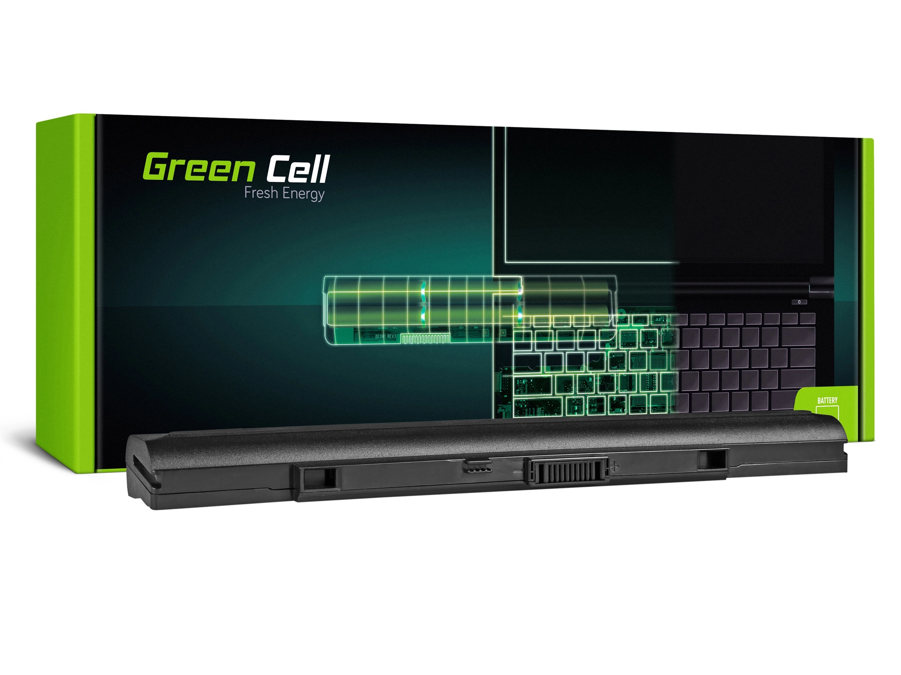 Green Cell Laptop akkumulátor Asus U33 U33J U33JC U43 U43F U43J U43JC U43SD U52 U52F