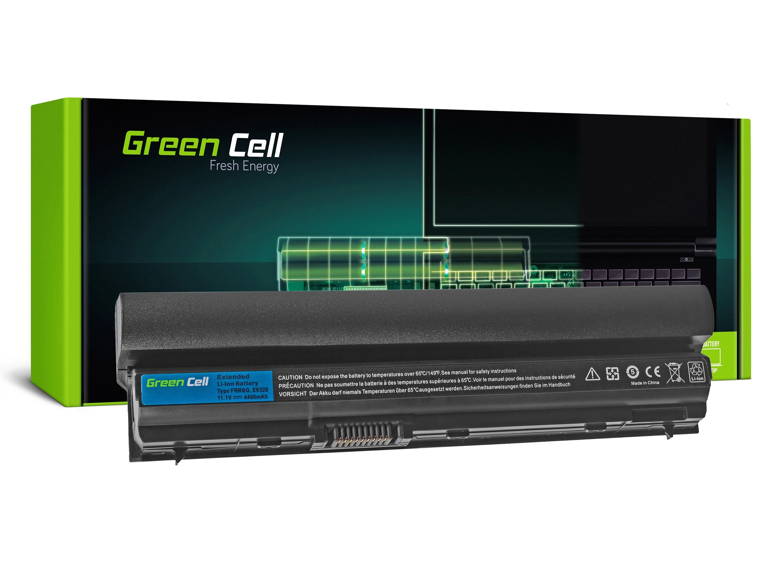 Green Cell Laptop akkumulátor Dell Latitude E6220 E6230 E6320 E6320