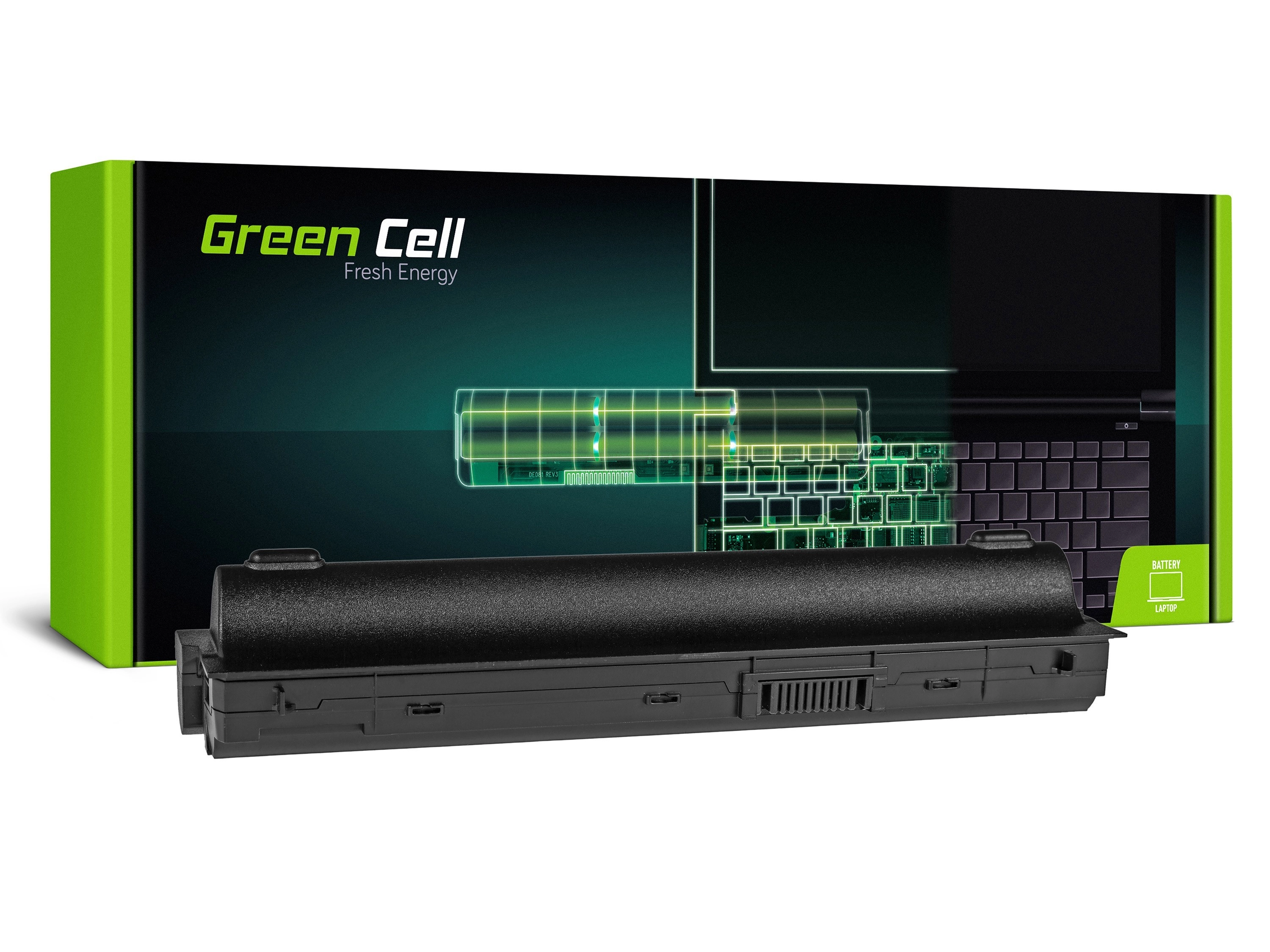 Green Cell Battery for Dell Latitude E6220 E6230 E6320 E6320 / 11,1V 6600mAh