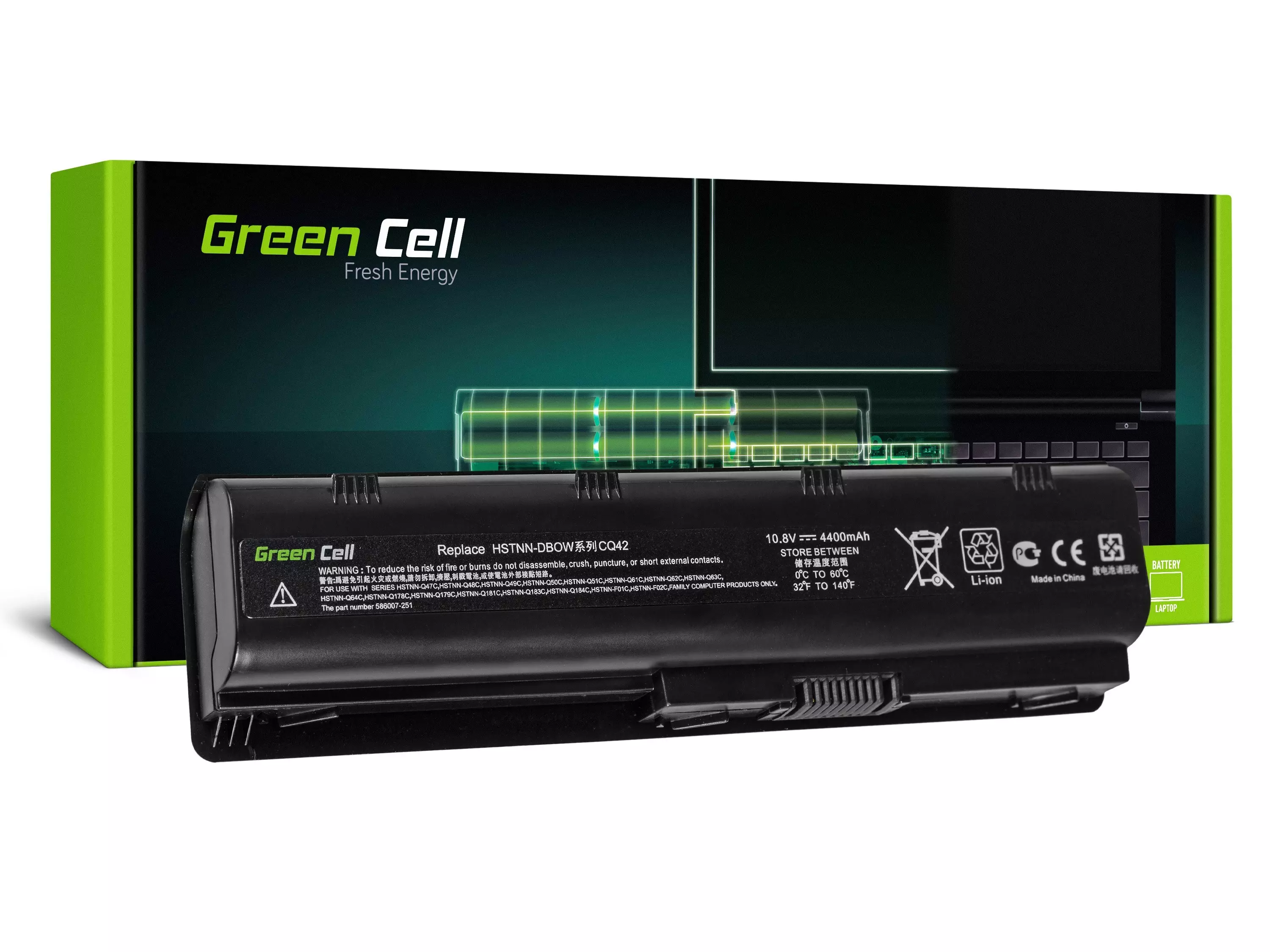 Green Cell Baterie laptop HP 635 650 655 2000 Pavilion G6 G7 Compaq 635 650 Compaq Presario CQ62