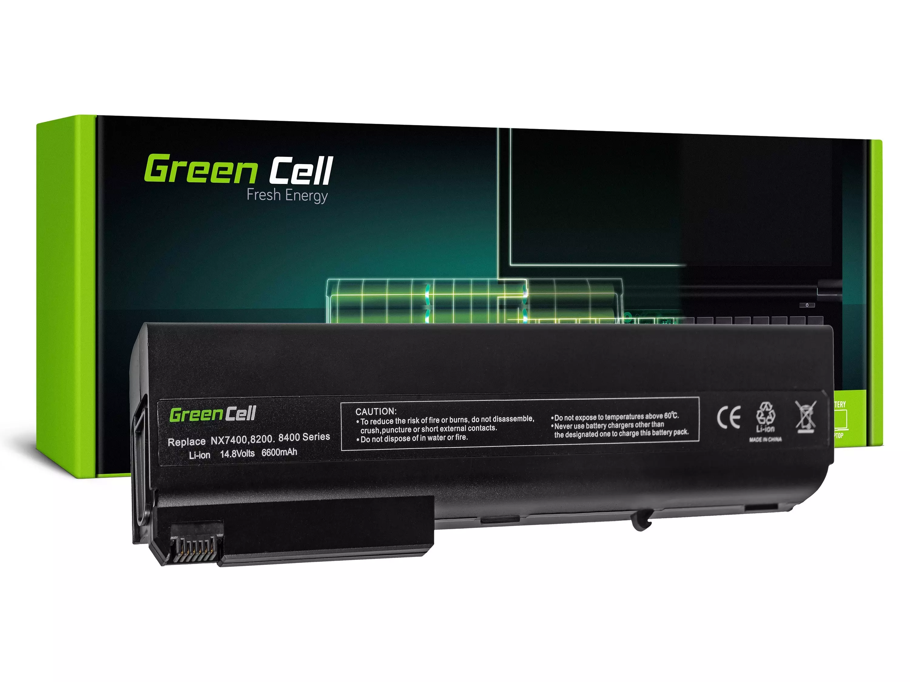 Green Cell Baterie laptop HP 8700