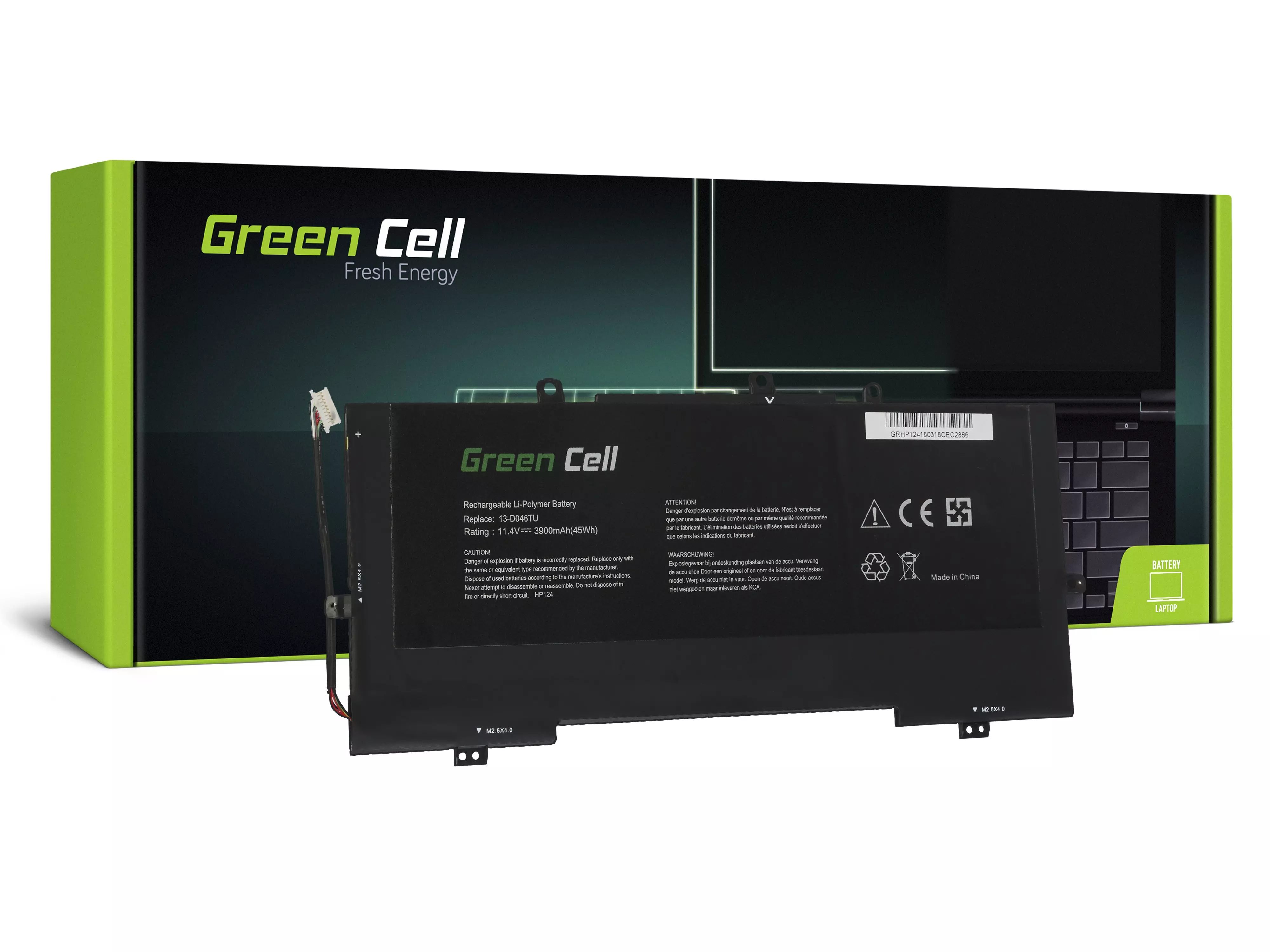 Baterie Green Cell VR03XL HP Envy 13-D 13-D010NW 13-D011NW 13-D020NW 13-D150NW