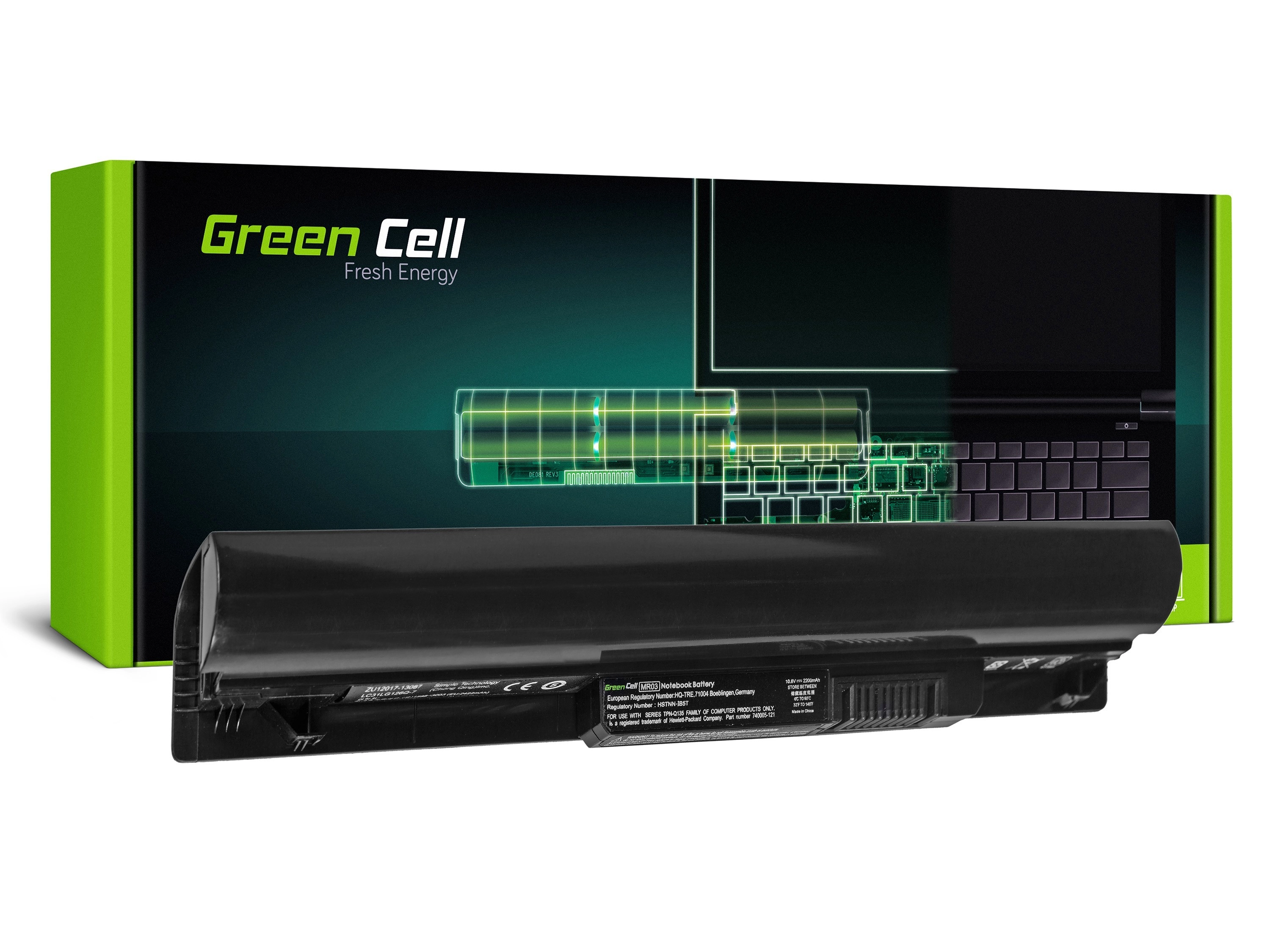 Green Cell Battery for HP Pavilion 10-E 10-E000 10-E000SW / 11,1V 2200mAh