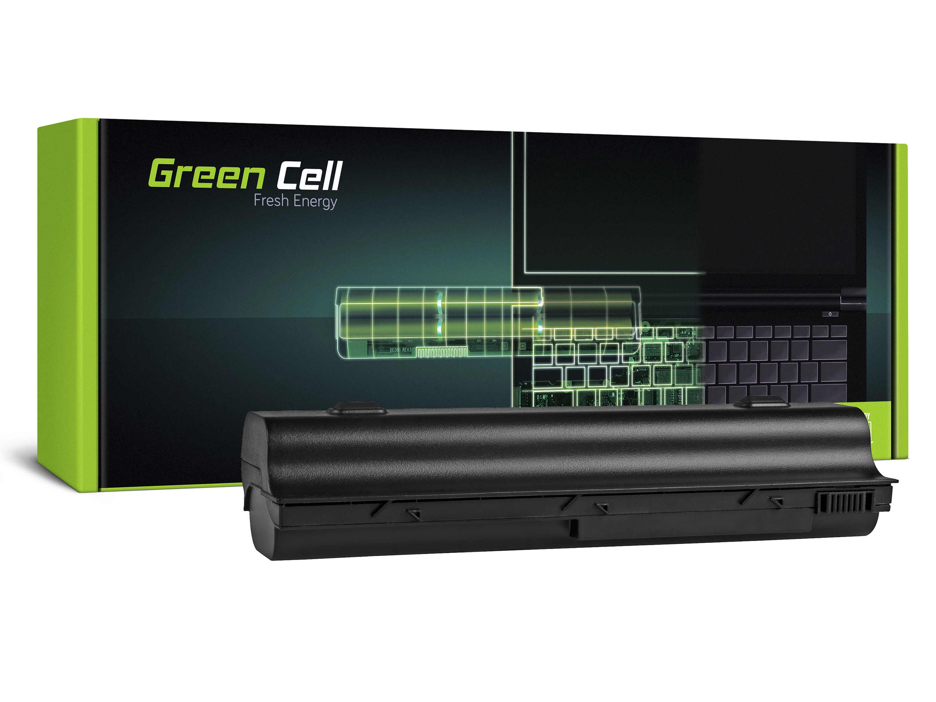 Green Cell Battery for HP Pavilion DV1000 DV4000 DV5000 G1 / 11,1V 8800mAh
