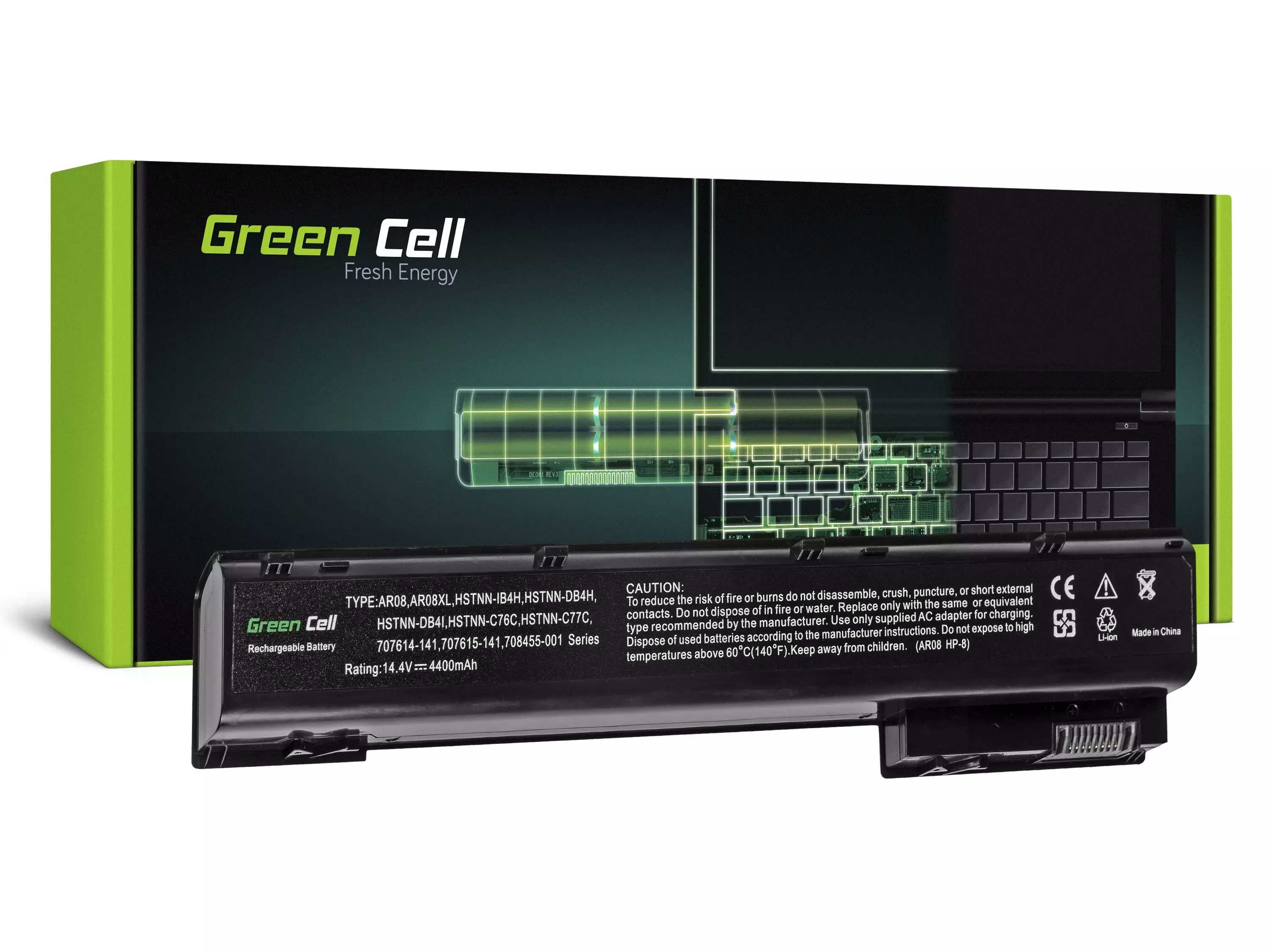 Green Cell Baterie pentru laptop Green Cell pentru HP ZBook 15, 17, 17 G2, 15 G2,