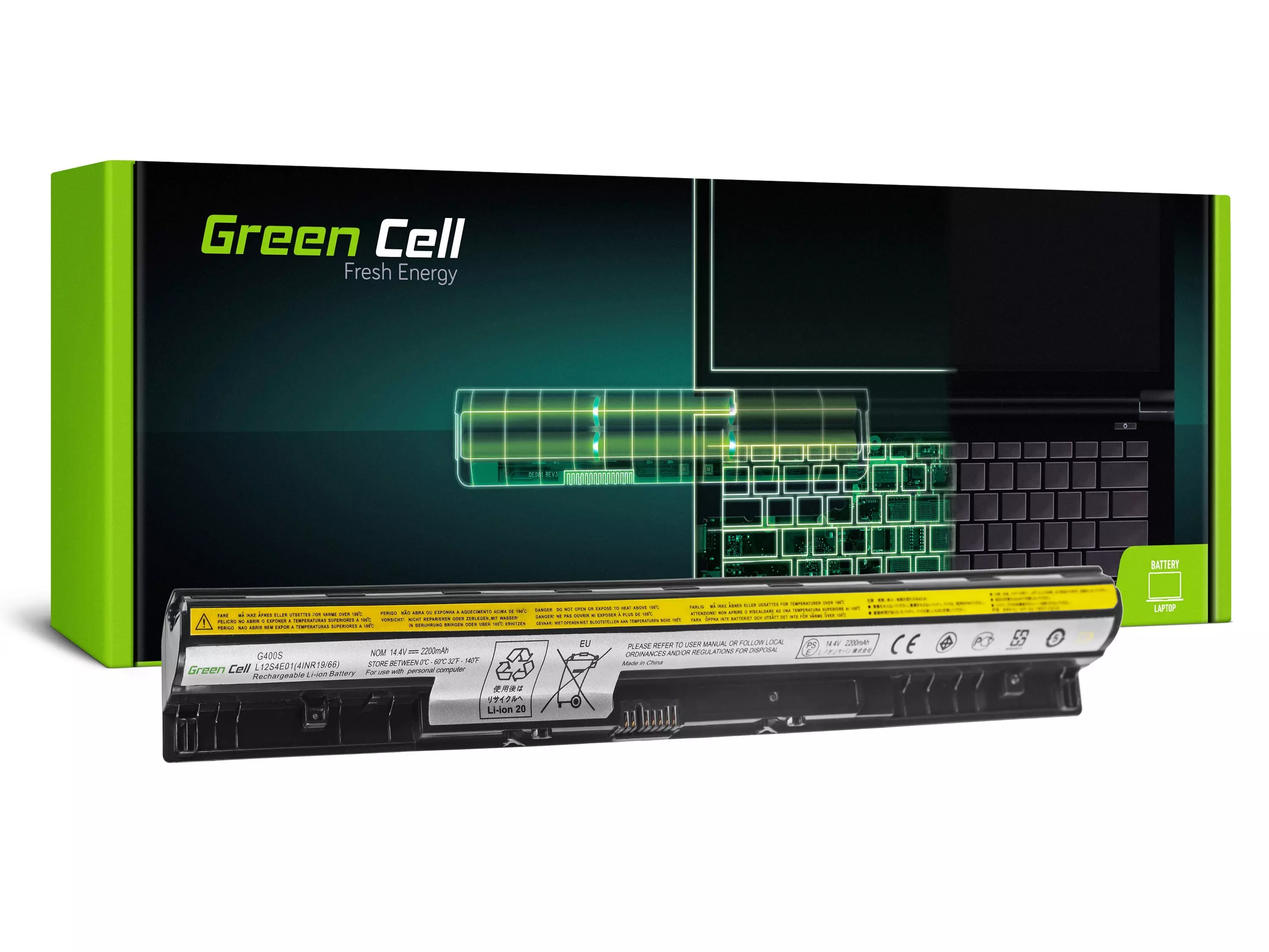 Green Cell Laptop akkumulátor IBM Lenovo IdeaPad Z710