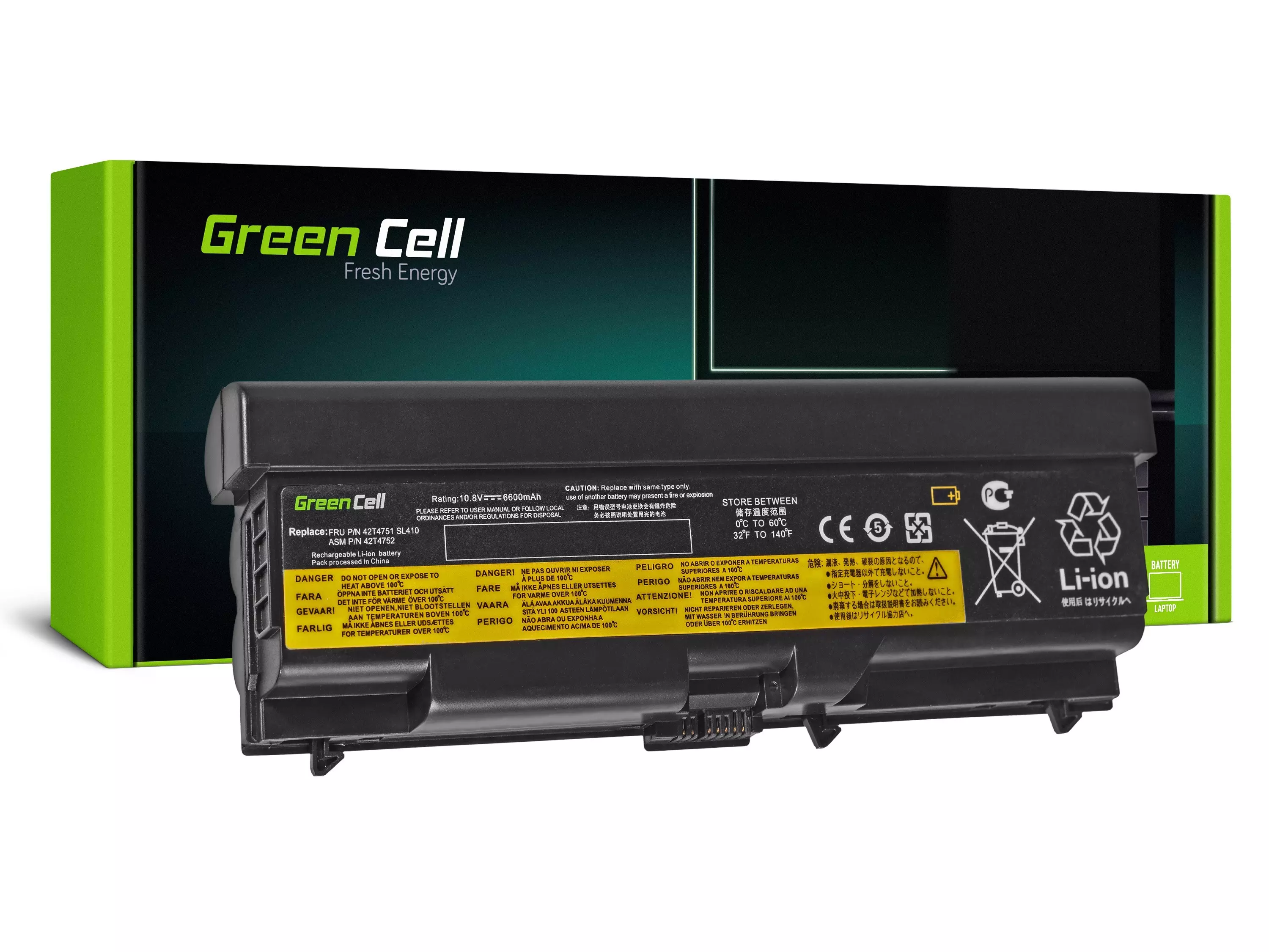 Green Cell Baterie laptop IBM Lenovo ThinkPad T410 T420 T420 T510 T520 W510 Edge 14 15 E525