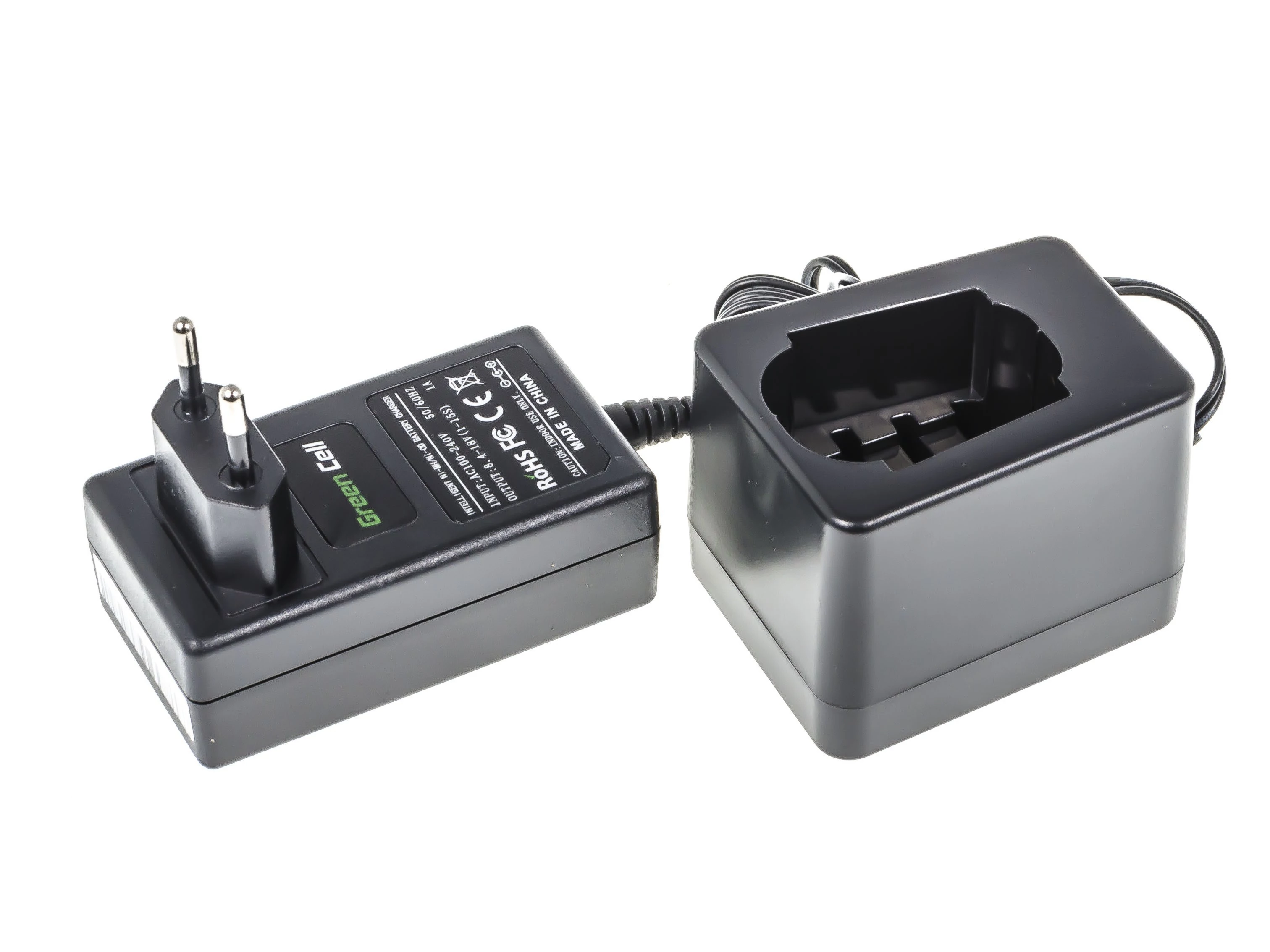 Green Cell Kéziszerszám akkumulátor töltő Metabo 8.4V -18V Ni-MH Ni-Cd
