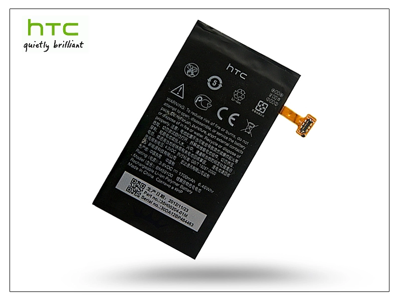 HTC Windows Phone 8S gyári akkumulátor - Li-Ion 1700 mAh - BM59100 (ECO csomagolás)