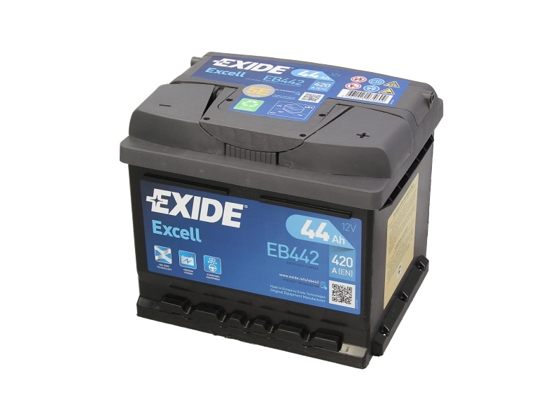 EXIDE EB442 44Ah 420A R+ Autó Akkumulátor