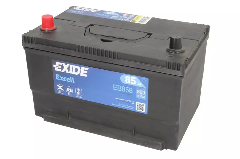 EXIDE EB858 85Ah 800A Bal + Baterie auto