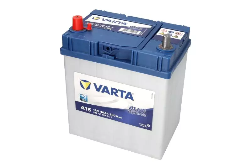 VARTA B540127033 40Ah 330A Bal + Autó Akkumulátor