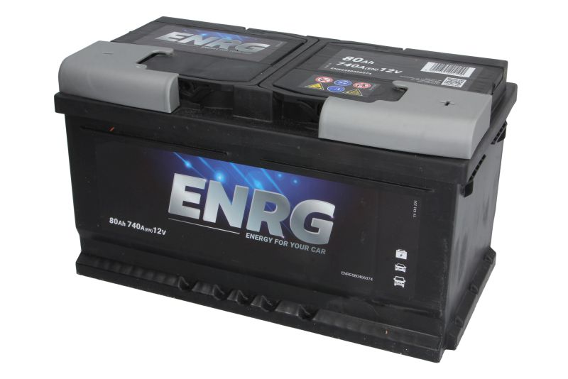 ENRG ENRG580406074 80Ah 740A R+ Car battery