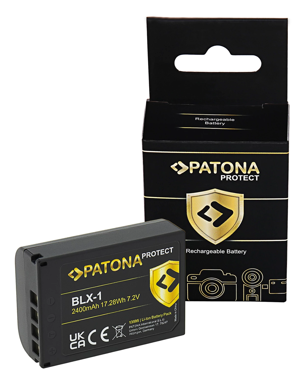 Baterie PATONA PROTECT f. Olympus BLX-1 OM-1