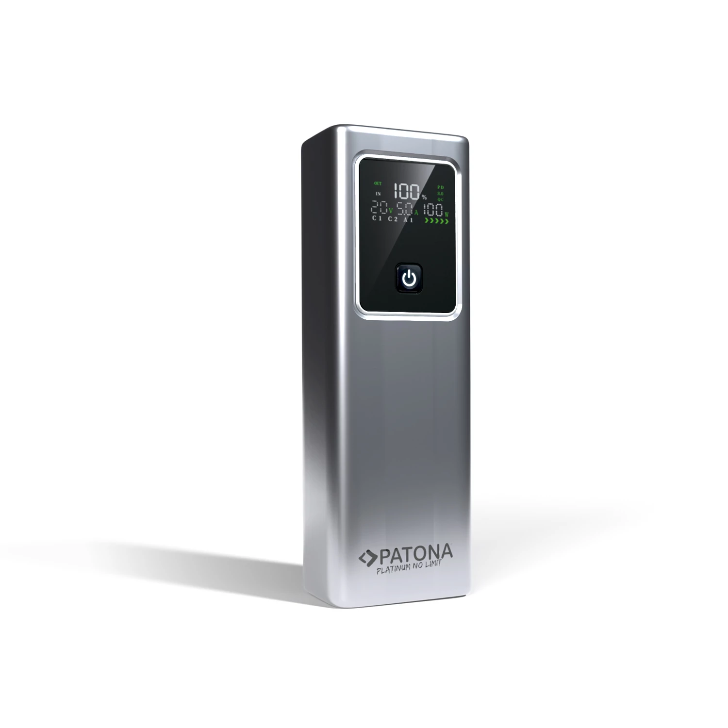 PATONA Platinum Powerbank Luxury One PD100W 20.000mAh 2xUSB-C PD3.0 1xUSB-A