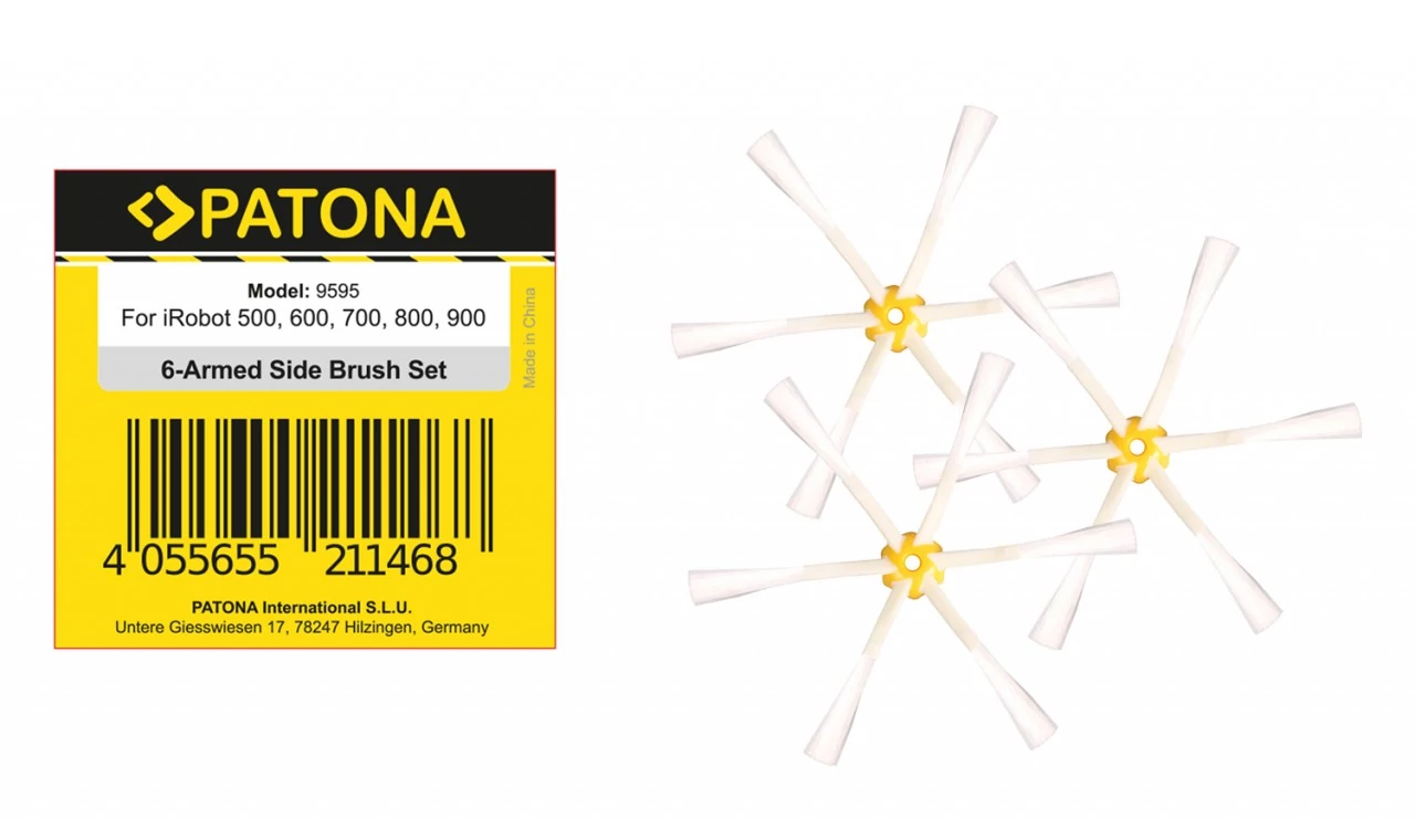 PATONA 3-stranná kefa iRobot Roomba 500 600 700 800 900 series