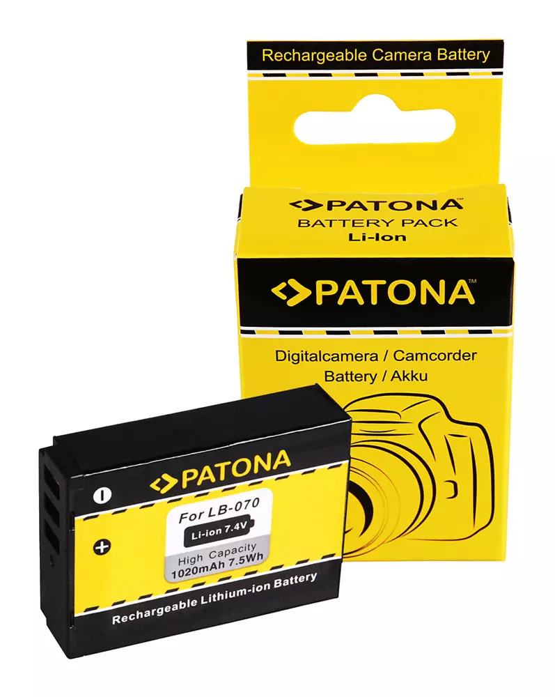 Kodak LB-070 PPIXPRO S-1 1020 mAh / 7,5 Wh / 7.4V  akkumulátor / akku - Patona