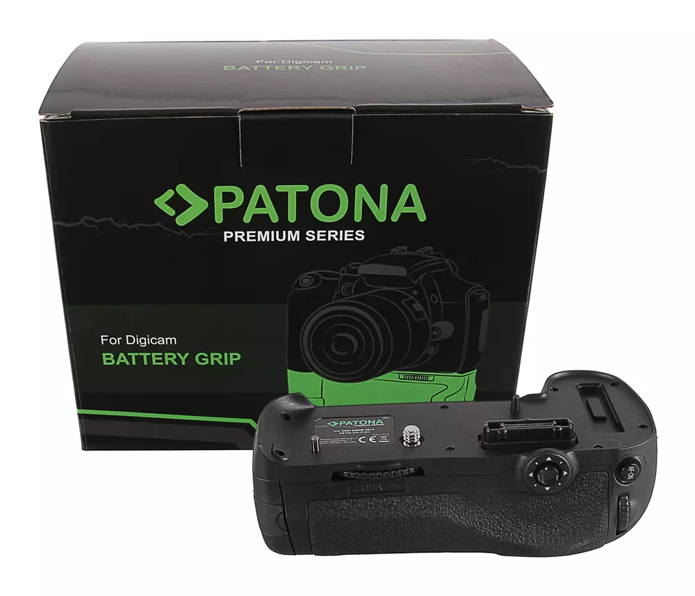 Nikon D800 D800 D800E D810 MB-D12H 1 buc. pentru EN-EL15 grip portret premium - Patona