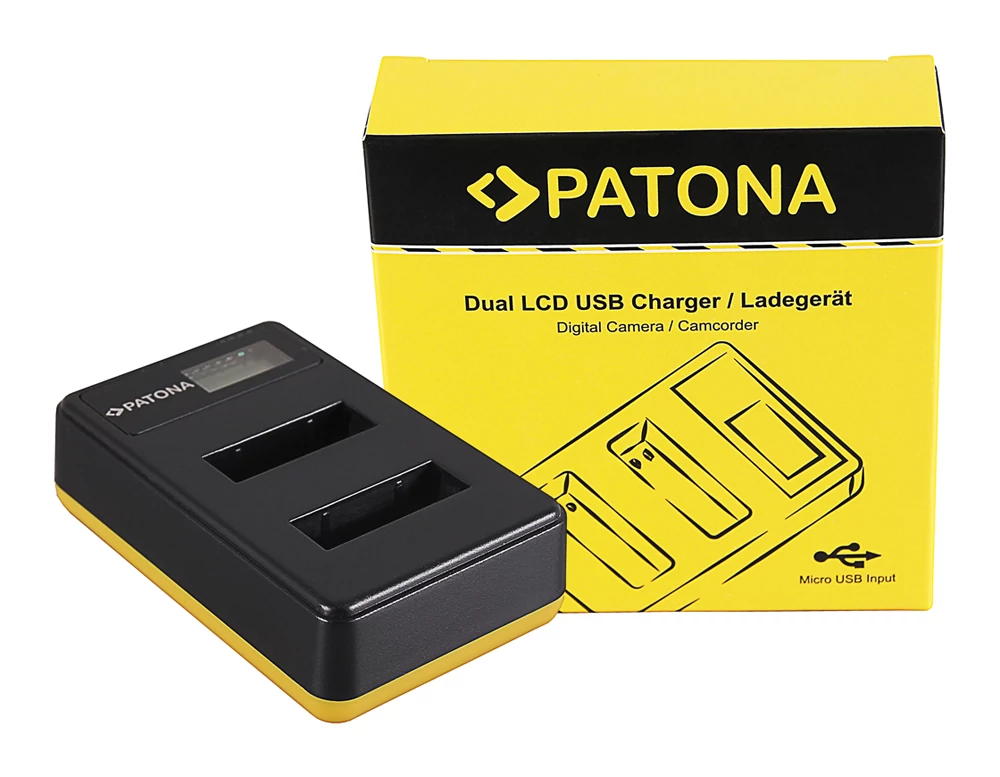 Nabíjačka batérií Sony NP-BX1 LCD Dual - Patona