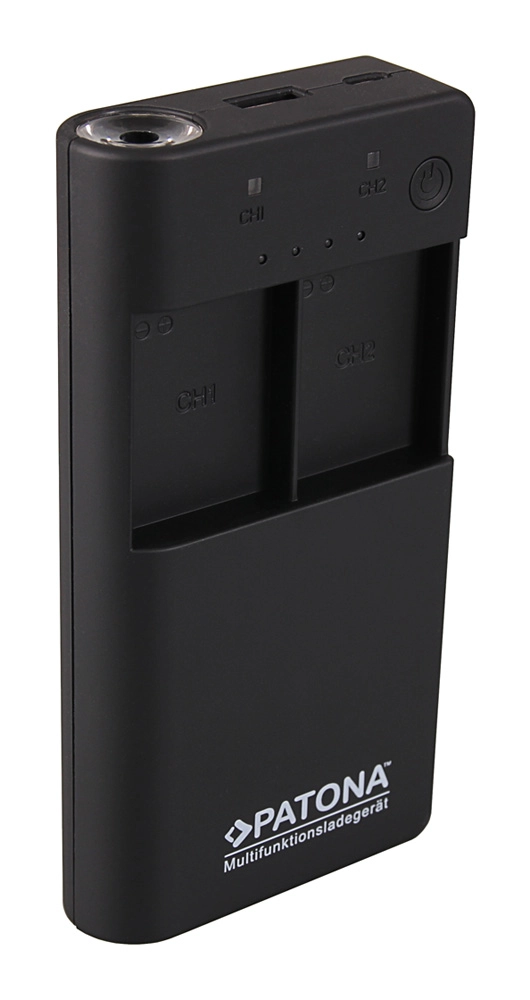 Powerbank f. 2x GoPro Hero 3 batteries incl. USB-Output by PATONA