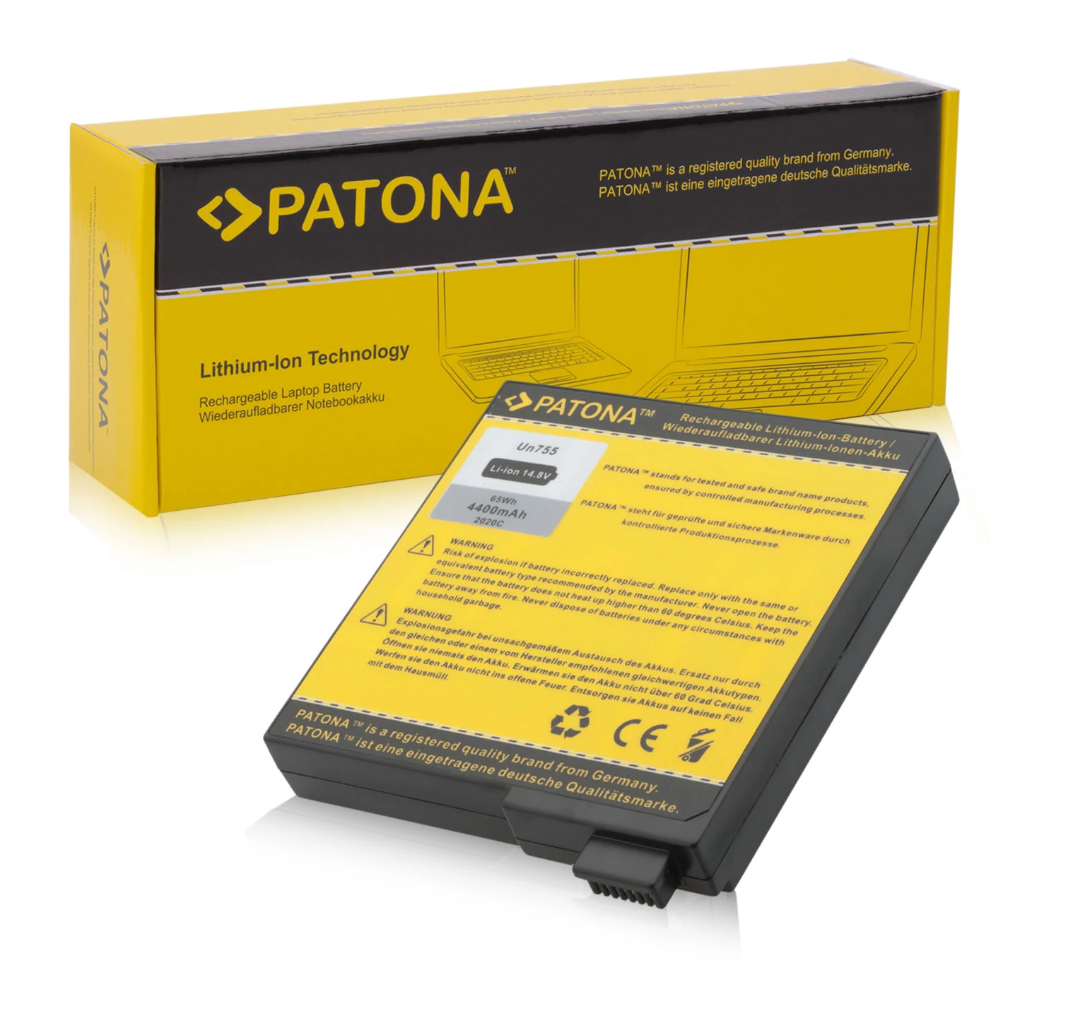 FUJITSU-SIEMENS pre Amilo 755x, A-7620, D, Amilo L, Amilo 8620, D series, 4400 mAh batéria / nabíjateľná batéria - Patona